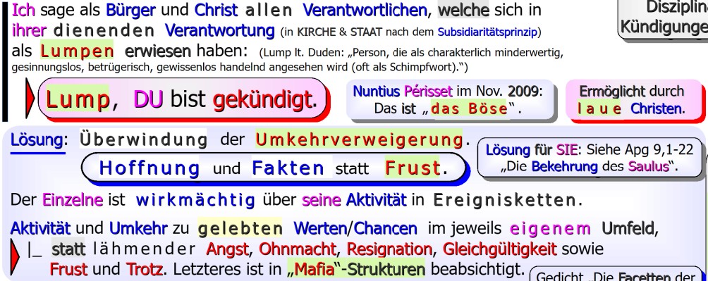17.05.2026 91. Nachfrage an BOM - 28 Jahre Mobbing, Kirche Mobbing
